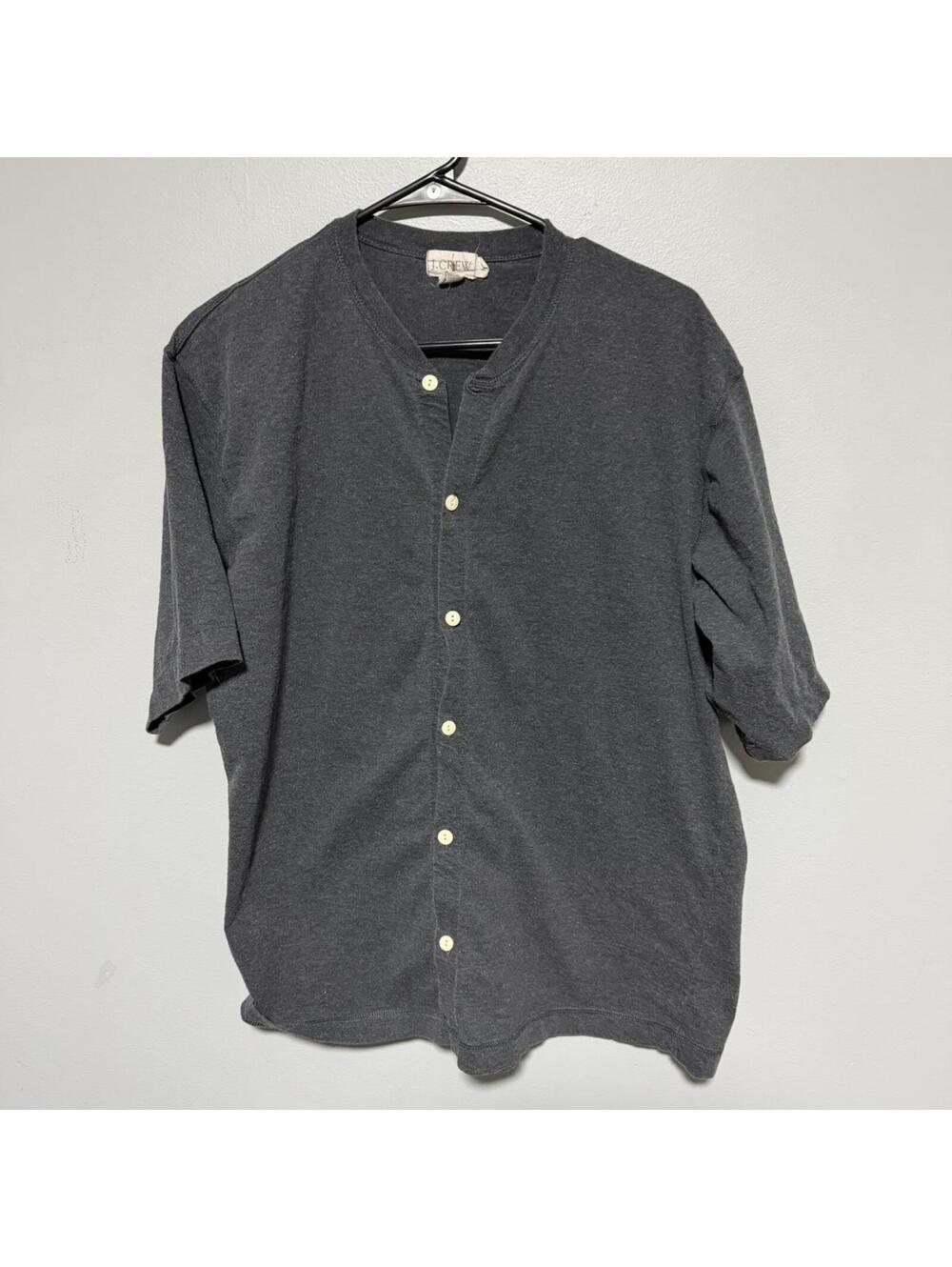 J.Crew grey button up shirt Size M #preppy #menswear